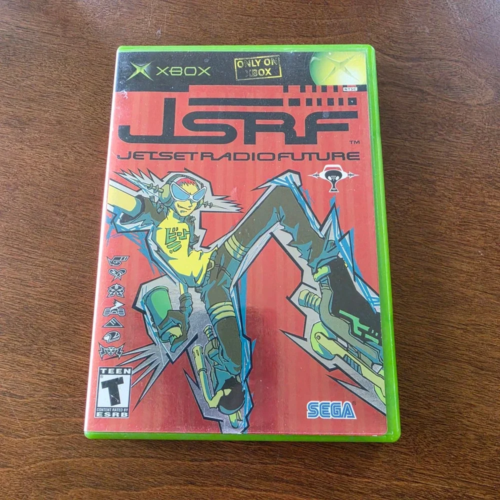 Jet Set Radio Future Original Xbox Game Green NTSC JSRF Complete